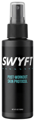 SWYFT alcohol-free post-workout skin spray bottle